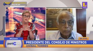 Aníbal Torres exige celeridad a la Fiscalía para verificar acusaciones en contra del Gobierno