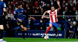 Atlético de Madrid y Manchester United igualaron 1 a 1 por los octavos de final de Champions League