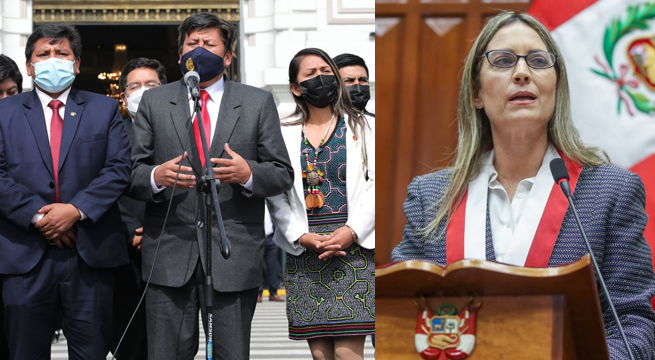 Bancada de Perú Libre presentará moción para censurar a María del Carmen Alva