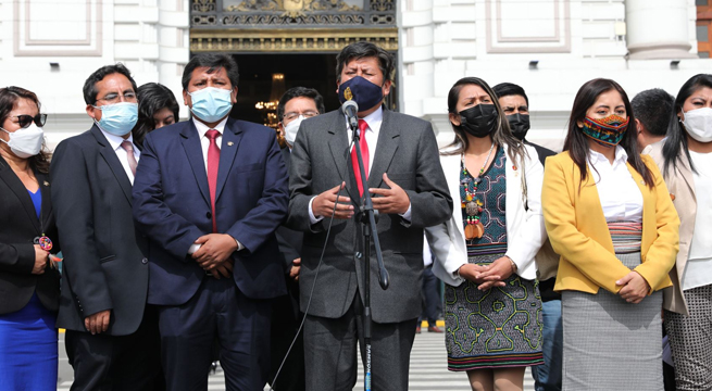 Perú Libre suma una nueva baja como bancada: Wilson Quispe presentó su renuncia