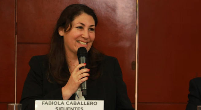 Fabiola Caballero presentó su renuncia irrevocable al viceministerio de Transportes