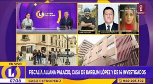 Caso Petroperú: Fiscalía allana Palacio de Gobierno y viviendas de Karelim López