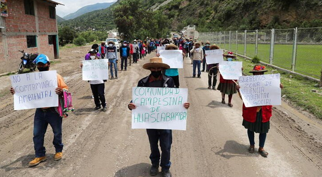 Las Bambas: comuneros aseguran que por ahora no bloquearán ruta minera