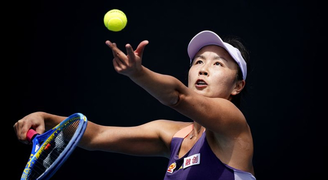 La tenista china Peng Shuai niega haber denunciado una agresión sexual
