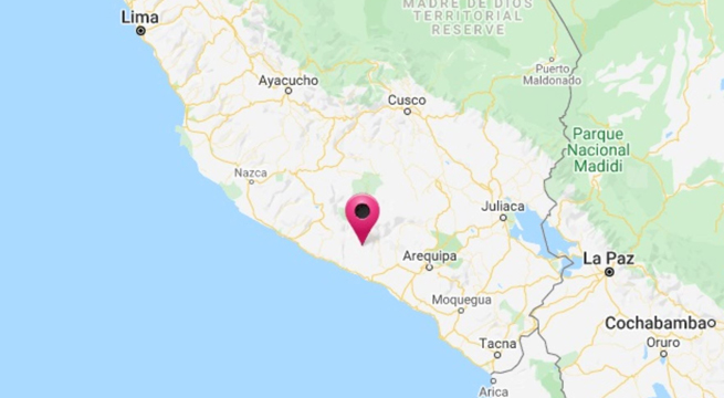 Sismo en Perú: temblor de magnitud 3.6 se sintió en Arequipa este miércoles