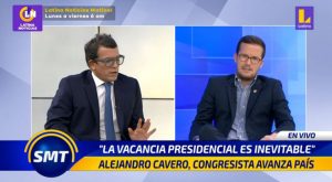 Alejandro Cavero sobre Pedro Castillo: “La vacancia presidencial es inevitable”