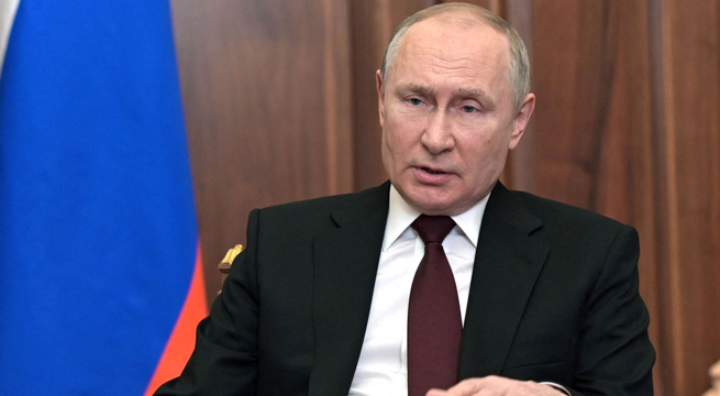 Vladimir Putin invoca al ejército ucraniano a “tomar el poder” en Kiev