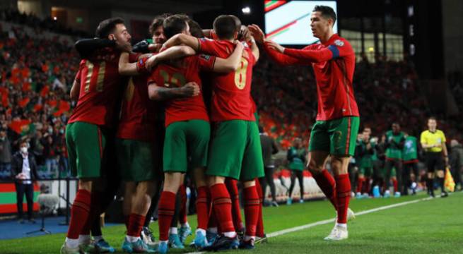 Portugal de Cristiano Ronaldo clasificó al Mundial Qatar 2022
