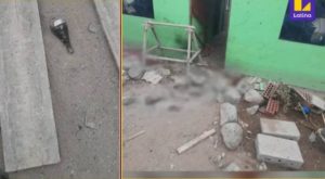 Hermanos mueren por explosión de granada en Ancón