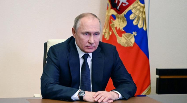 Vladimir Putin señaló que no tiene previsto decretar ley marcial