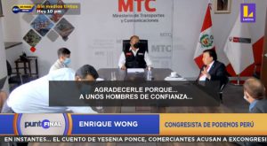 Partido Morado promueve censura contra Enrique Wong tras reportaje de Punto Final
