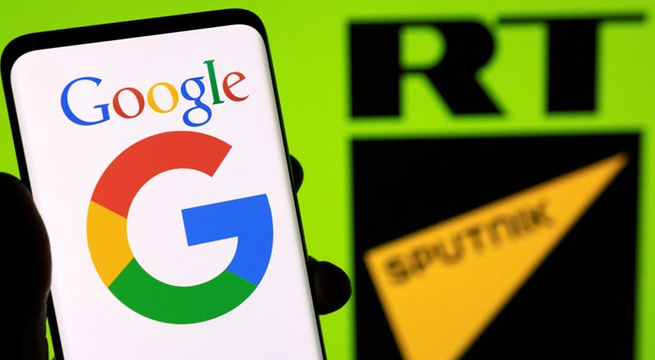 Google bloquea RT y Sputnik en la tienda de aplicaciones en Europa