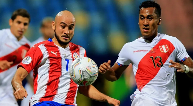 Alineación de Perú frente a Paraguay (posible formación)