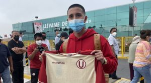 Rodrigo Vilca llegó al Perú para incorporarse a Universitario de Deportes