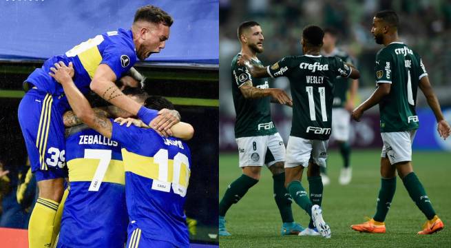 Boca Juniors saca primer triunfo en Copa Libertadores y campeón Palmeiras golea 8-1 [Video]