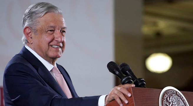 Presidente de México confía en resolver disputa comercial con EE. UU., descarta salida de TMEC