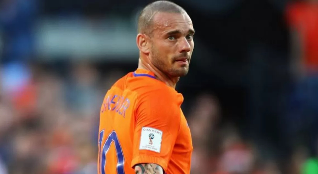 El radical cambio físico de Wesley Sneijder, la exfigura de la Selección de Holanda