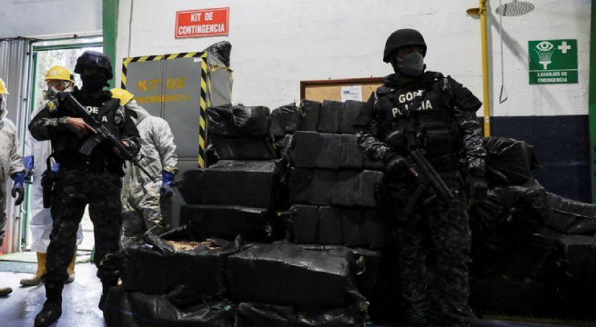 La Policía de Ecuador anuncia la captura de 18 presuntos miembros de un grupo criminal