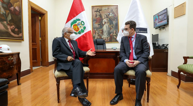 Aníbal Torres se reunió con embajador de Israel en Perú, Asaf Ichilevich