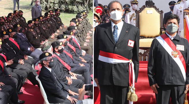 Ministro de Defensa rechaza la actitud de algunos militares en retiro durante la ceremonia