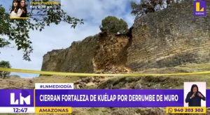 Amazonas: cierran Fortaleza de Kuélap tras derrumbe de muro