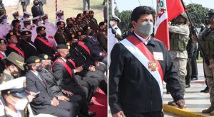 Excomandos de Chavín de Huántar evitaron saludar a Pedro Castillo durante ceremonia de aniversario