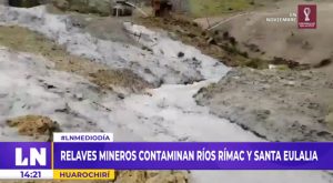 Huarochirí: relaves mineros contaminan ríos Rímac y Santa Eulalia