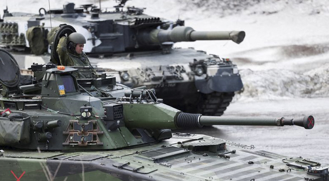 El enfrentamiento con Rusia sobre Ucrania eleva el gasto militar en 2021