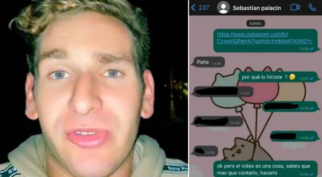 Audios y conversaciones demostrarían que Sebastián Palacín cometió abuso sexual