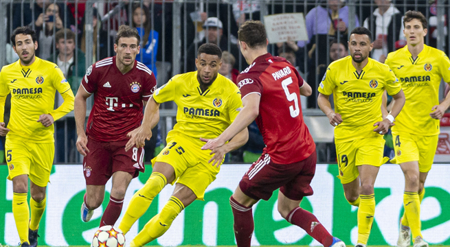 Champions League: Villarreal eliminó al Bayern Múnich tras empatar 1 a 1 en el Allianz Arena