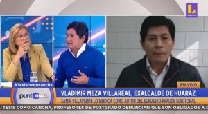 Vladimir Meza rechaza afirmaciones de Zamir Villaverde: «No he organizado ningún fraude electoral»