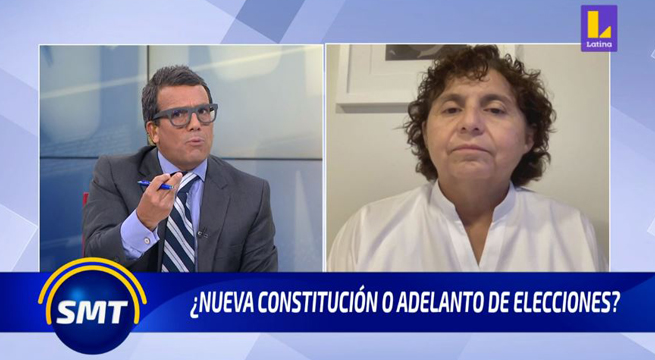 Susel Paredes: El proyecto de adelanto de elecciones se tendría que debatir en la Comisión de Constitución