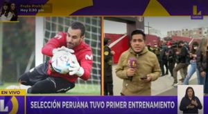 La Selección Peruana tuvo su primer entrenamiento en Videna