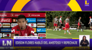 Edison Flores sobre repechaje: “Estamos trabajando para dar una alegría”