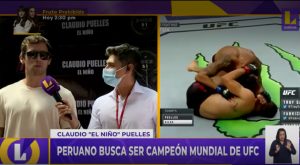 Claudio Puelles: el peruano que busca ser campeón mundial de UFC
