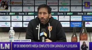 Fabio Caserta sobre Gianluca Lapadula: “No era tomado en cuenta por su lesión en el tobillo”