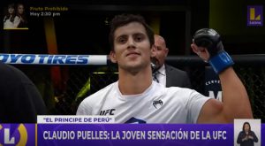 Claudio Puelles: La joven sensación de la UFC que busca ser campeón de la organización