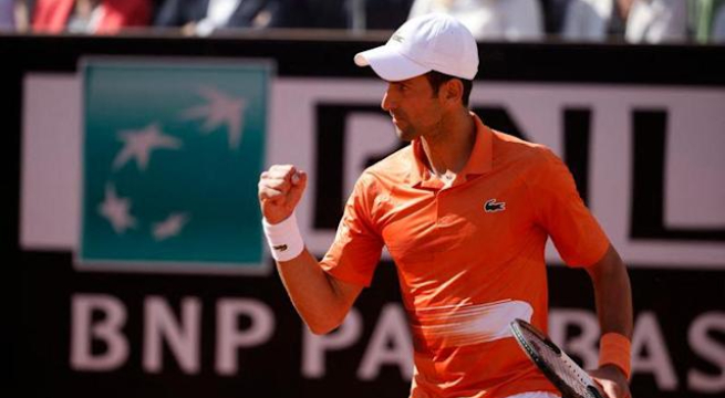 Djokovic espera recuperar su mejor forma a tiempo para defender su título del Abierto de Francia