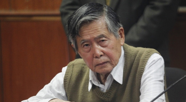 Alberto Fujimori fue trasladado a un hospital por complicaciones en su salud