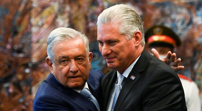 López Obrador elogia a Díaz-Canel, contratará cientos de médicos cubanos y comprará vacunas a la isla