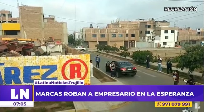 Trujillo: dictan prisión preventiva a dos marcas que robaron S/ 20 000 a empresario