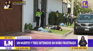 La Molina: un muerto y tres detenidos tras robo frustrado a vivienda