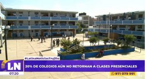 La Libertad: el 20% de colegios aún no retornan a clases presenciales