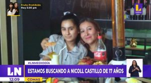 ¡Atención! Estamos buscando a Nicoll Castillo de 17 años