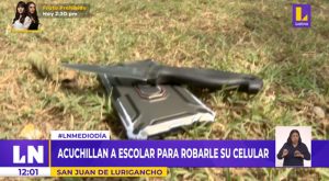 San Juan de Lurigancho: acuchillan a escolar para robarle su celular