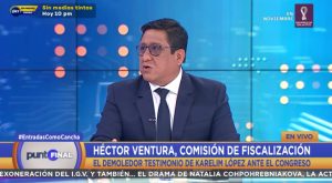 Héctor Ventura: «Aníbal Torres tiene la obligación moral de asistir a Fiscalización»