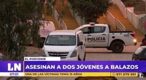 El Porvenir: dos jóvenes fueron asesinados en balacera