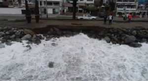 Trujillo: erosión costera avanza en balneario de Huanchaco