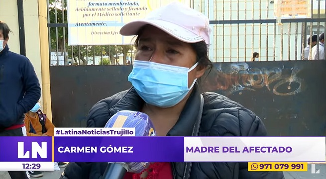 Trujillo: madre pide ayuda para sus hijos que están graves tras derrumbe