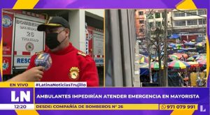 Trujillo: la informalidad dificulta atenciones de emergencia en el mercado Palermo